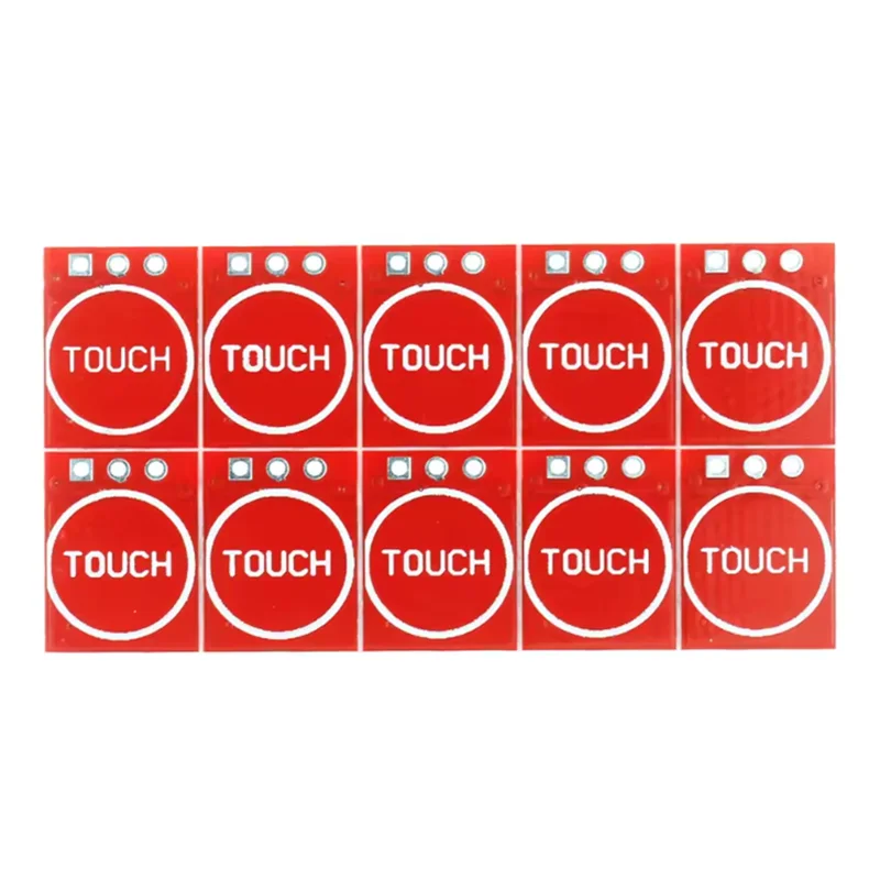 10PCS/LOT NEW TTP223 Touch Button Module Capacitor Type Single Channel Self Locking Touch Switch Sensor