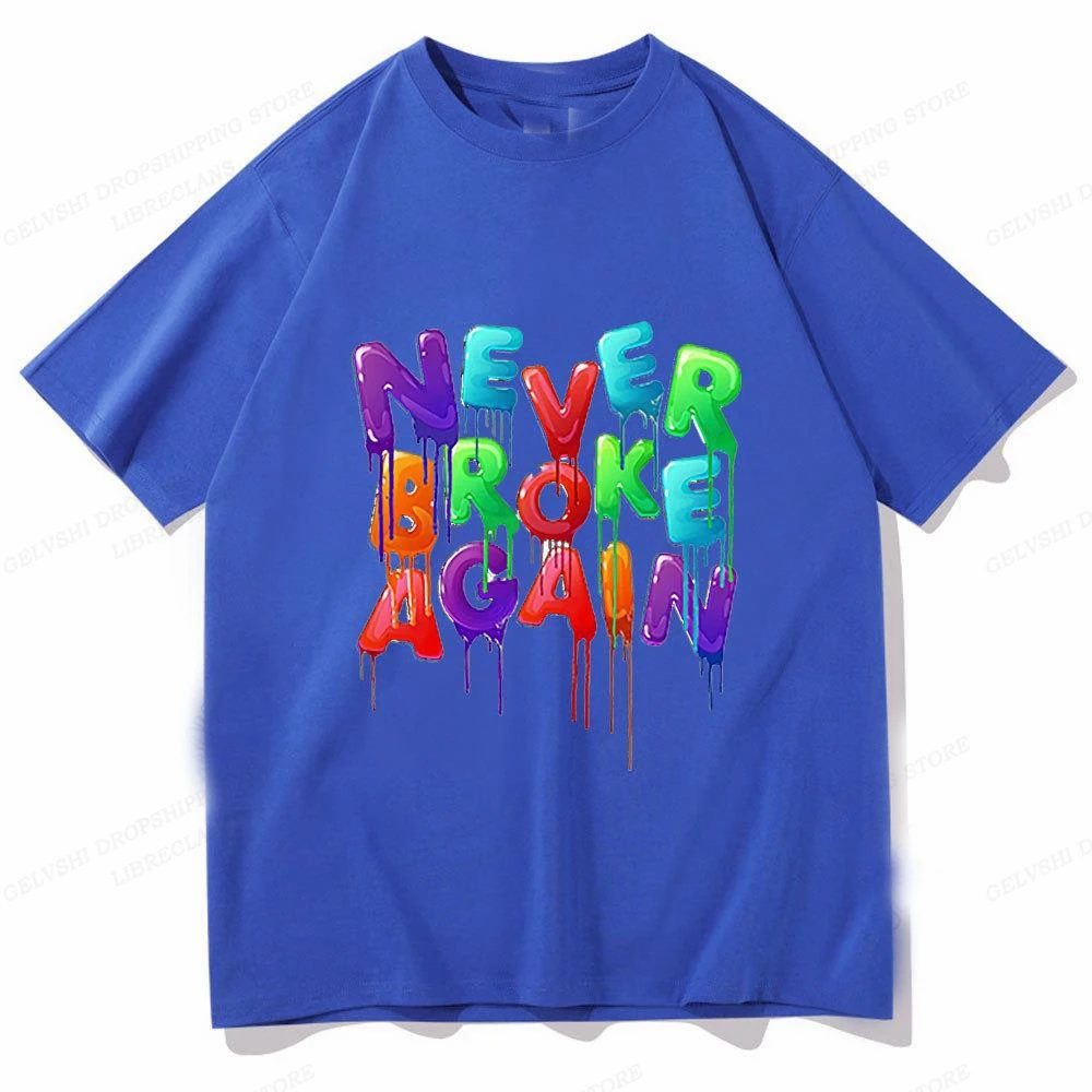 Rapper Youngboy Never Brooke Again Men's T-shirt Women's Cotton T-shirt Casual Summer Short Sleeve Fashion Harajuku Y2k T-shirt