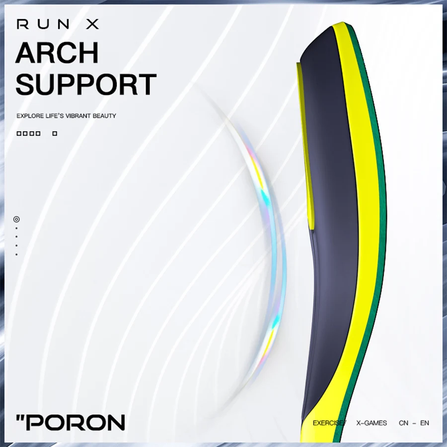 Maigaole Arch Support Professional Sports Thickeneded Tpu High Elastic Basketball Insole