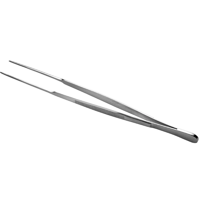

VIV Aquascaping Tweezers - Professional Stainless Steel Plant Tools-for Nano Tank (Straight/Curved)-Anti-Rust Planting Pinsettes