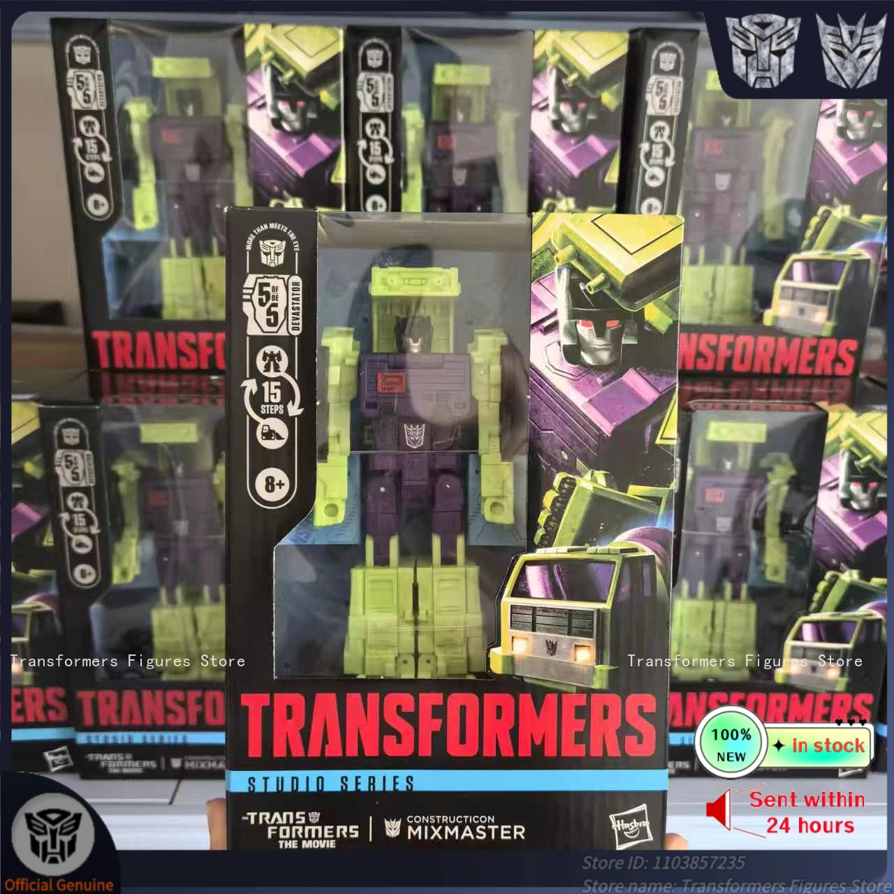 

Brand New Transformation Robot Toy Series SS-86 Mixmaster G1 Studio Anime Movies Moving Figures Model Action Doll Birthday Gift