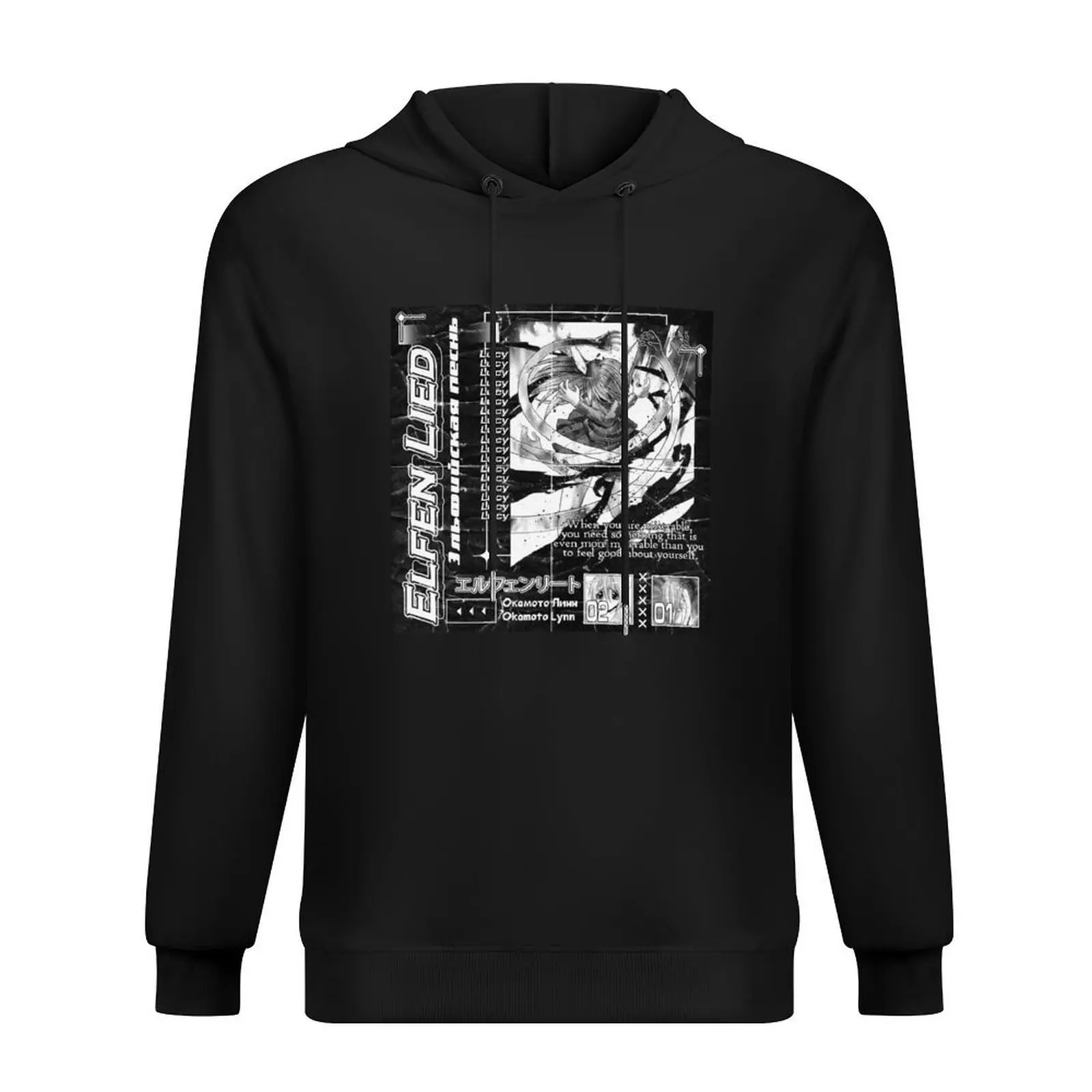 

Lucy Elfen Lied art Hoodie hooded shirt blouse winter clothes anime clothes new in hoodies
