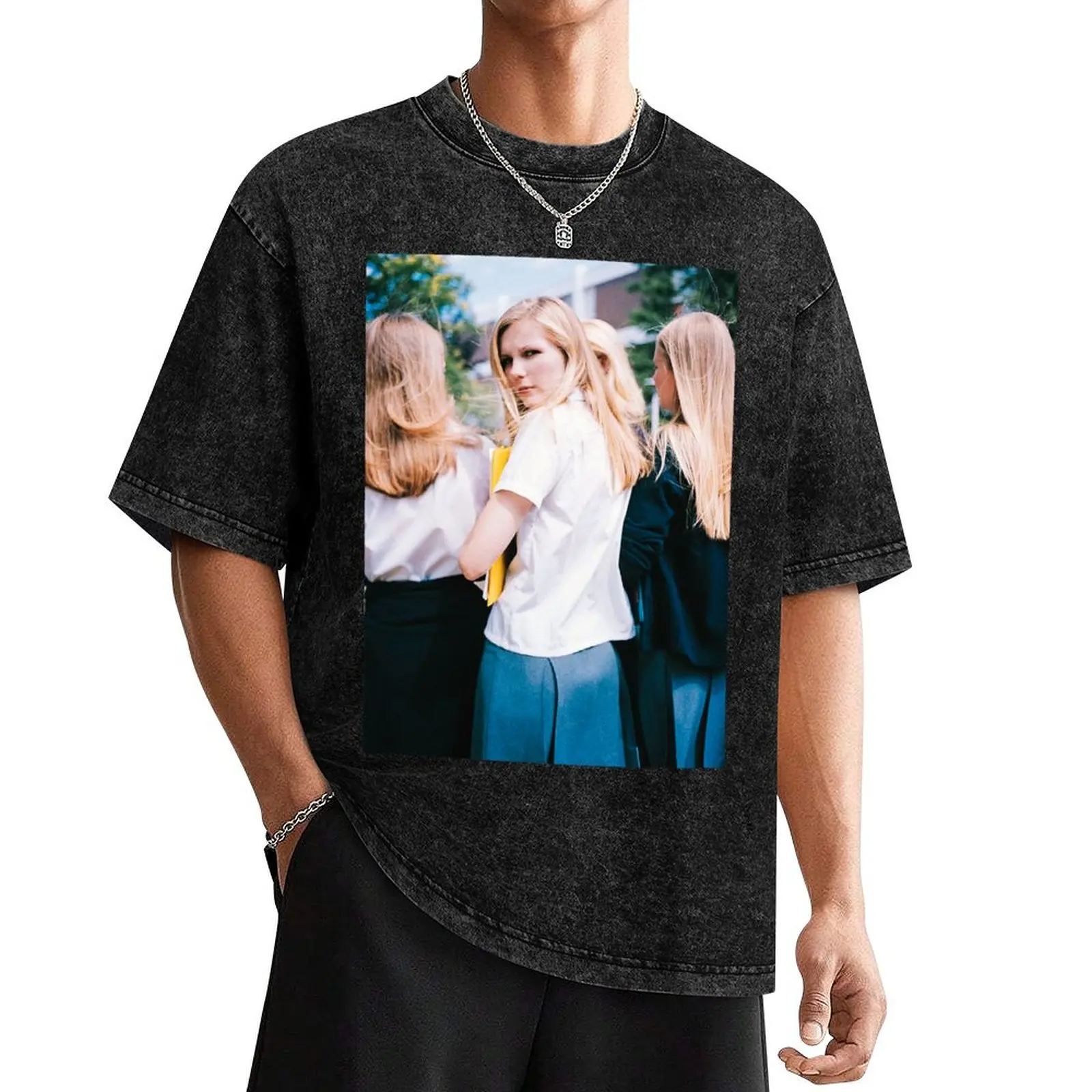 the virgin suicides poster sofia coppola kirsten dunts T-Shirt new gifts and t-shirts affliction shirts plain black t shirts men