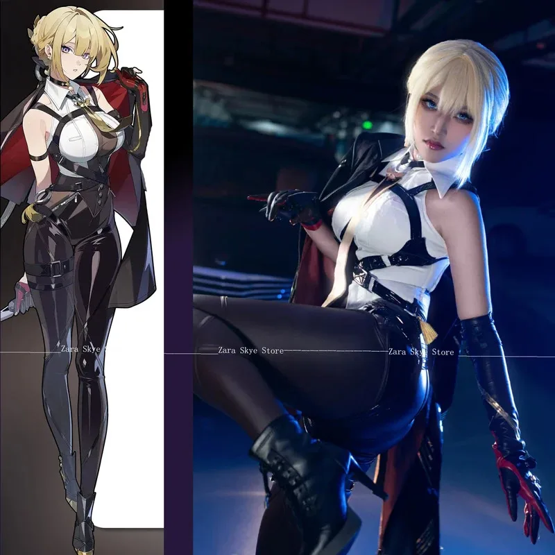 

COSda@Zenless Zone Zero Evelyn Chevalier woman Sexy style coscutme Cortical Game server cosplay Anime server Halloween costumes