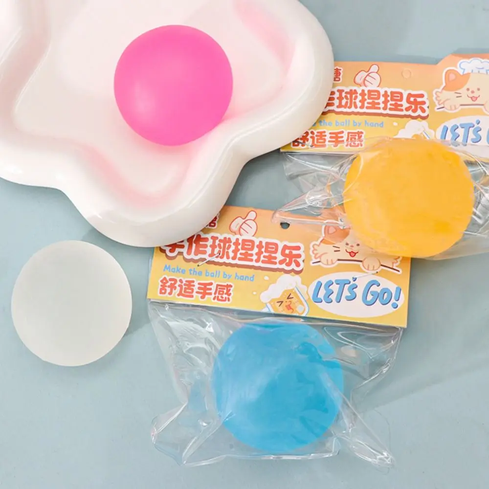 2Pcs Luminous Balls Glow in The Dark Squeeze Balls Sticky Slow Rebound Maltose Fidget Toys Creativity Pinch Toy