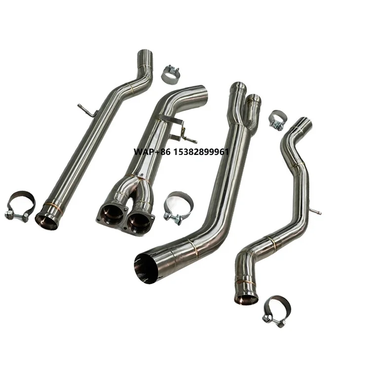 

Новые выхлопные трубы для M3 M4, 89 мм, равнодлинная центральная труба, 2014-2019 F80 F82 S55B30, состояние: новое