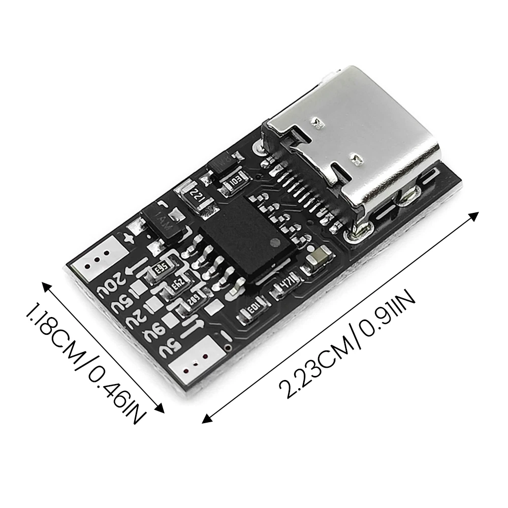 PD/QC/FCP/AFC Trigger Board Module PD/QC Decoy Board Fast Charge USB Type-c to 20v High Speed Charger Power Delivery Boost Modul