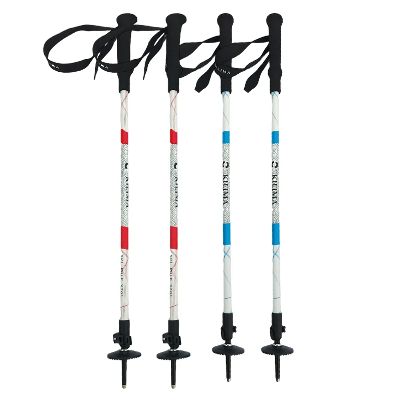 

KILIMA Aluminum Alloy Telescopic Ski Poles, Outdoor Skiing Unisex Portable