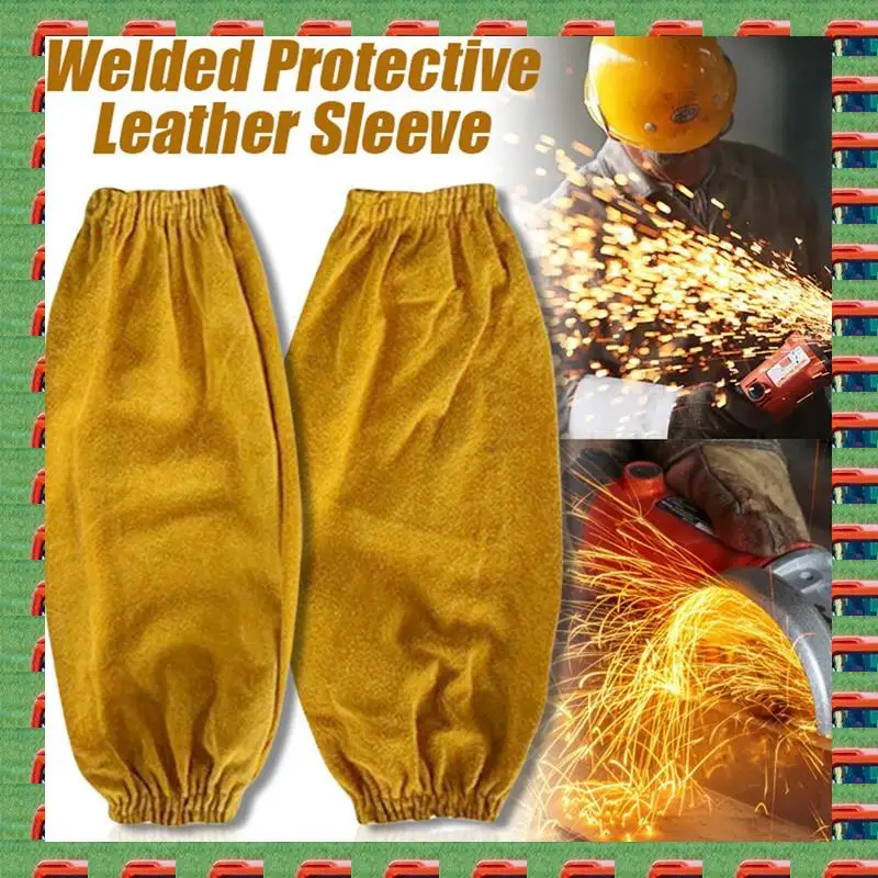 

1 Pair Of Arm Sleeve Accessories Welding Protective Arm Sleeve Welding Sleeve Apron Labor Protection Sleeve