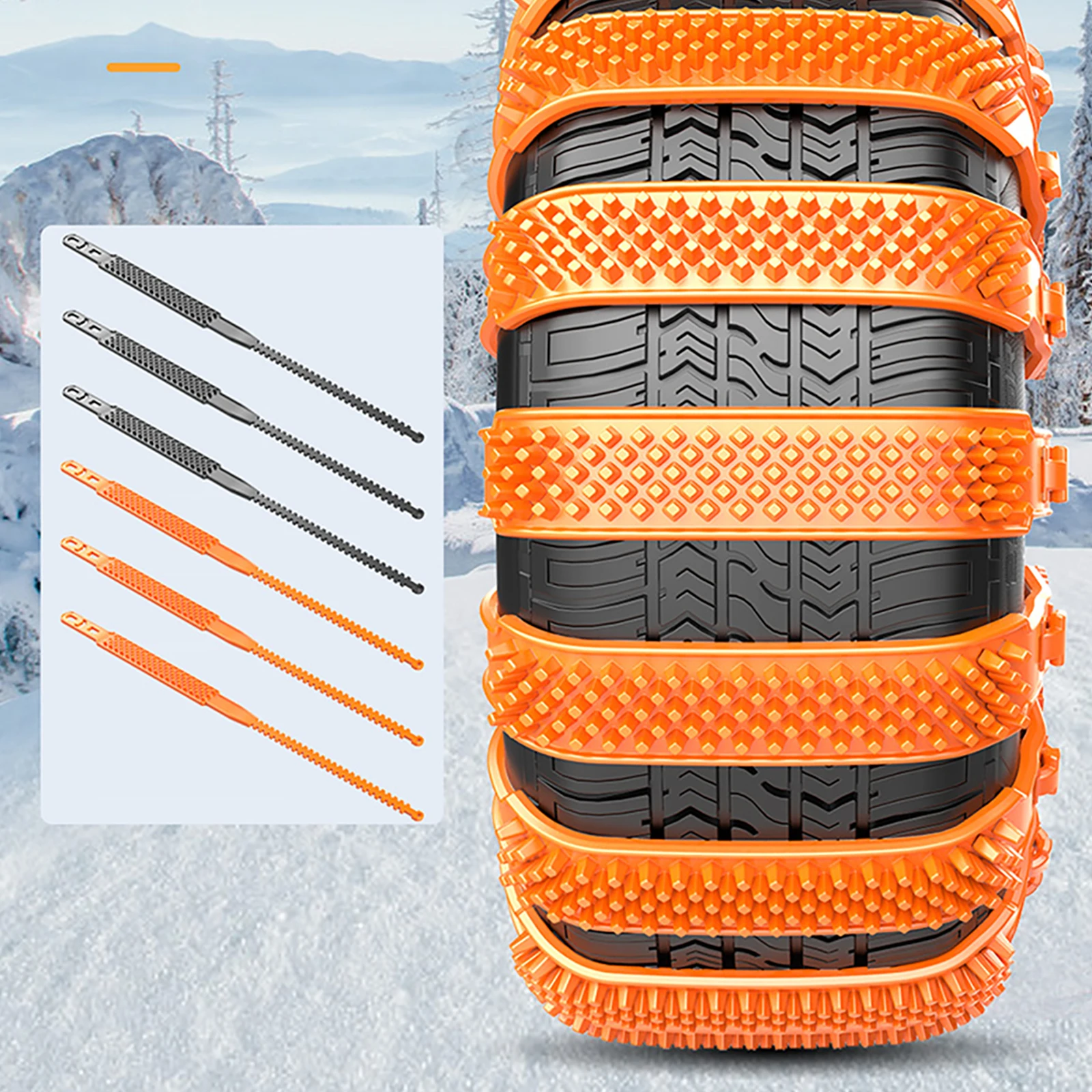 10-pack-universal-car-snow-chains-for-pickup-trucks-and-suvs-anti-slip-tire-zip-ties-snow-chains-for-winter-driving-muddy-road