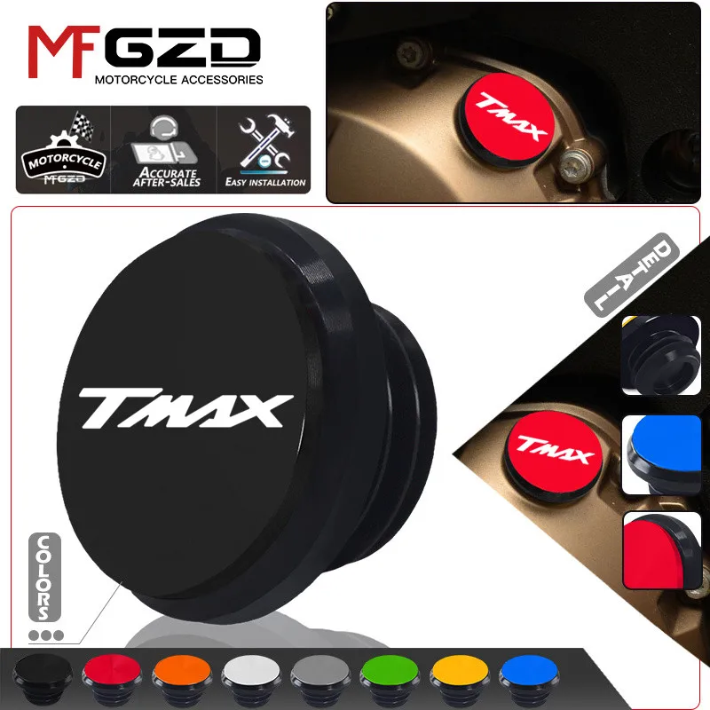 For YAMAHA TMAX560 2020-2021 TMAX530 SX DX 2012-2019 TMAX500 2008-2012 Motorcycle Engine Oil Cap Fuel Filler Cap Protection