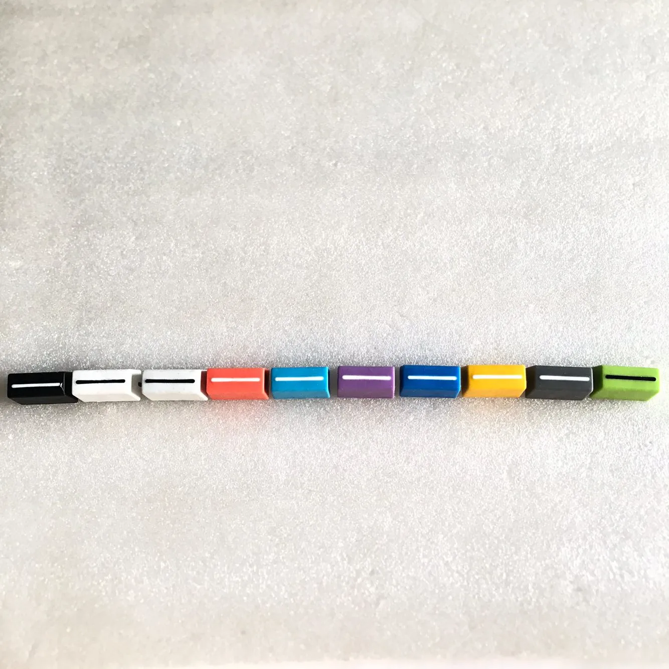 50 قطعة ل RANE TTM-54 56 57 61 62 68 مقياس الجهد العمودي المدفوعات المقابض قبعات/الأفقي دفع ترويسة مقبض غطاء لينة غطاء المقبض