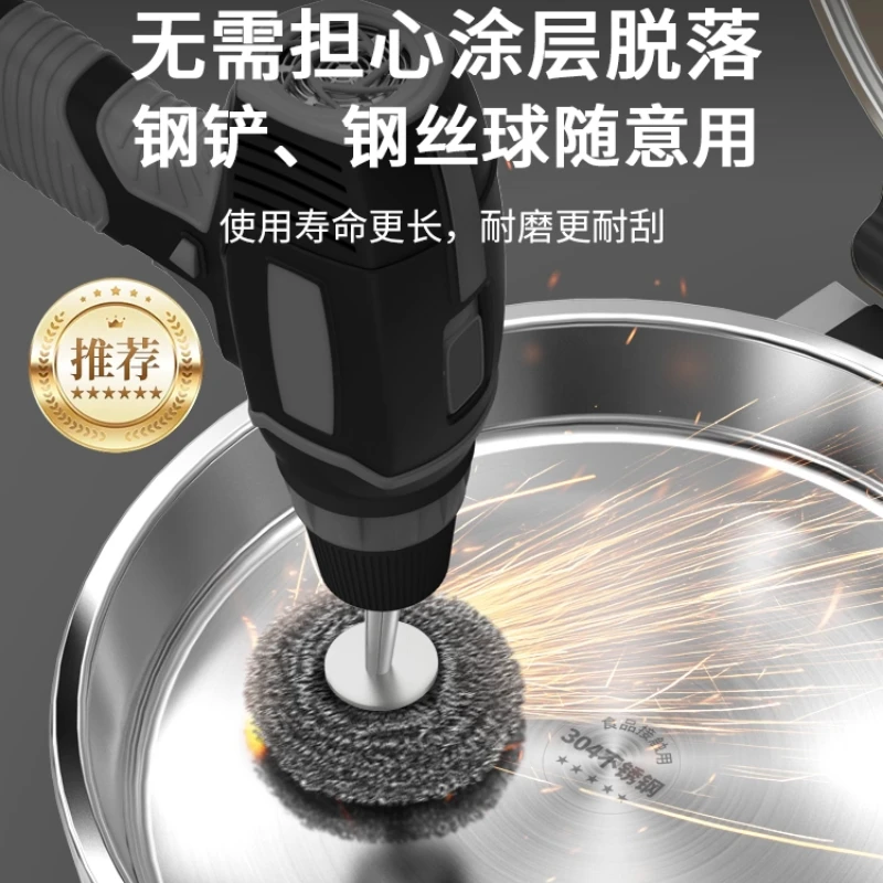 مقلاة كعك كهربائية من الفولاذ المقاوم للصدأ، ماكينة طهي كهربائية متعددة الوظائف مطلية بـ 0 على الوجهين #3