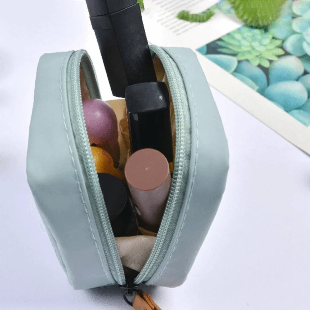 Portable Home Storage Change Purse Sanitary Cotton Bag Mouth Red Bag Cosmetic Bag Storage Bag