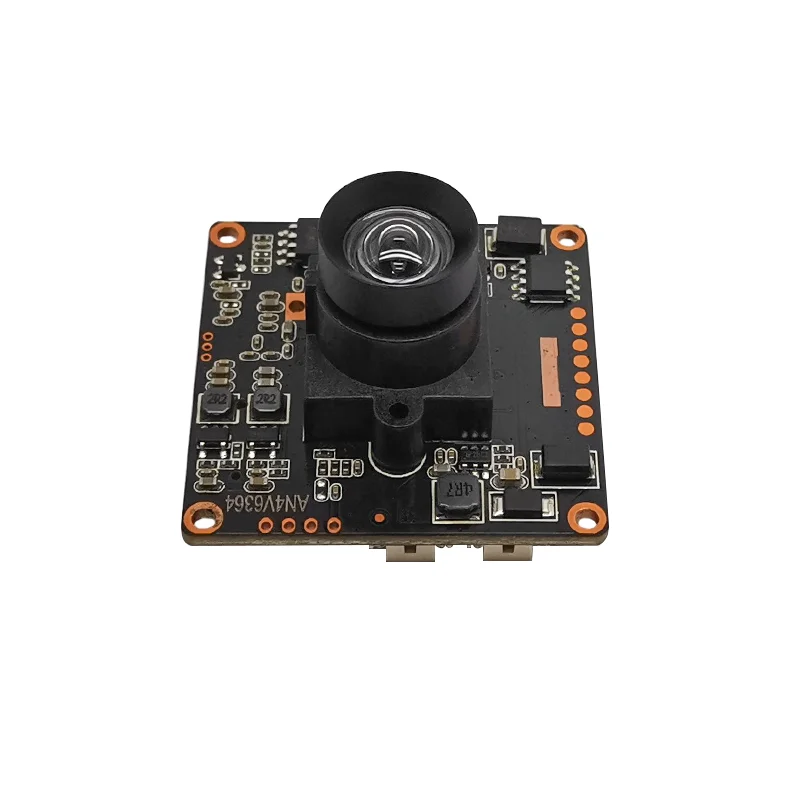 Mini USB IP Camera Module Board Low Light 4MP Fixed Focus Black White Black White Colour CMOS Sensor H.264 H.265 Star Light