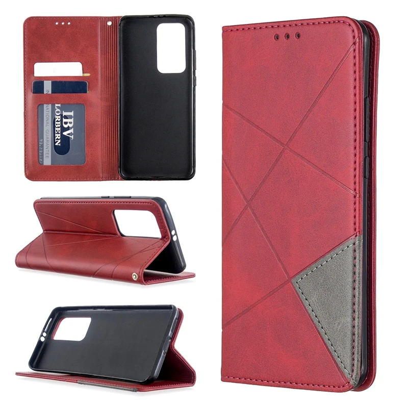 

50pcs Leather Card Holder Flip Case For Samsung S20 S10 S9 Note10 J6 J4 Plus Ultra For Samsung A50 A10 A20 A30 A70 A51 A71 Cover