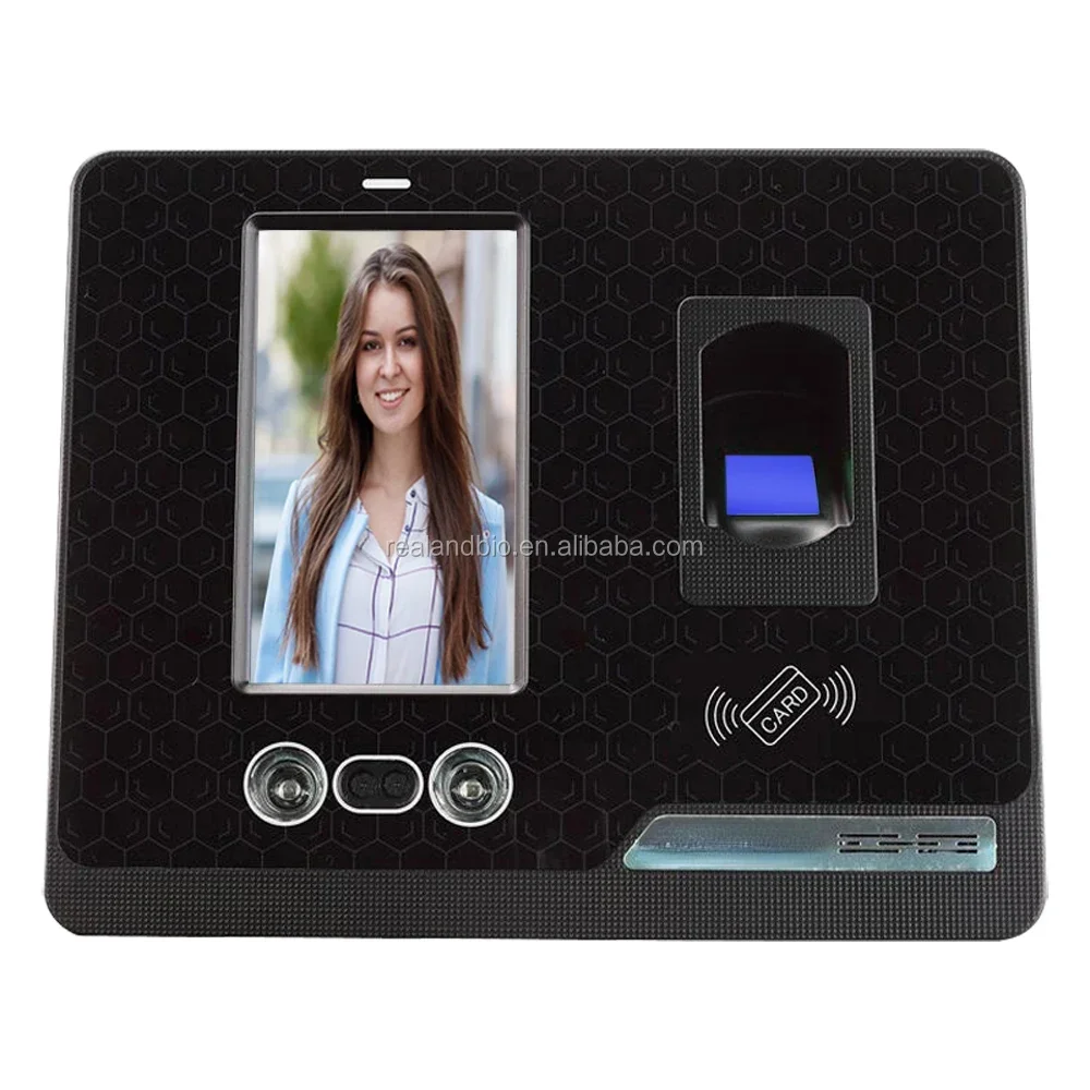 Cheap And high quality  Hot Sales Desktop Office Time Attendance Face Fingerprint Access Control