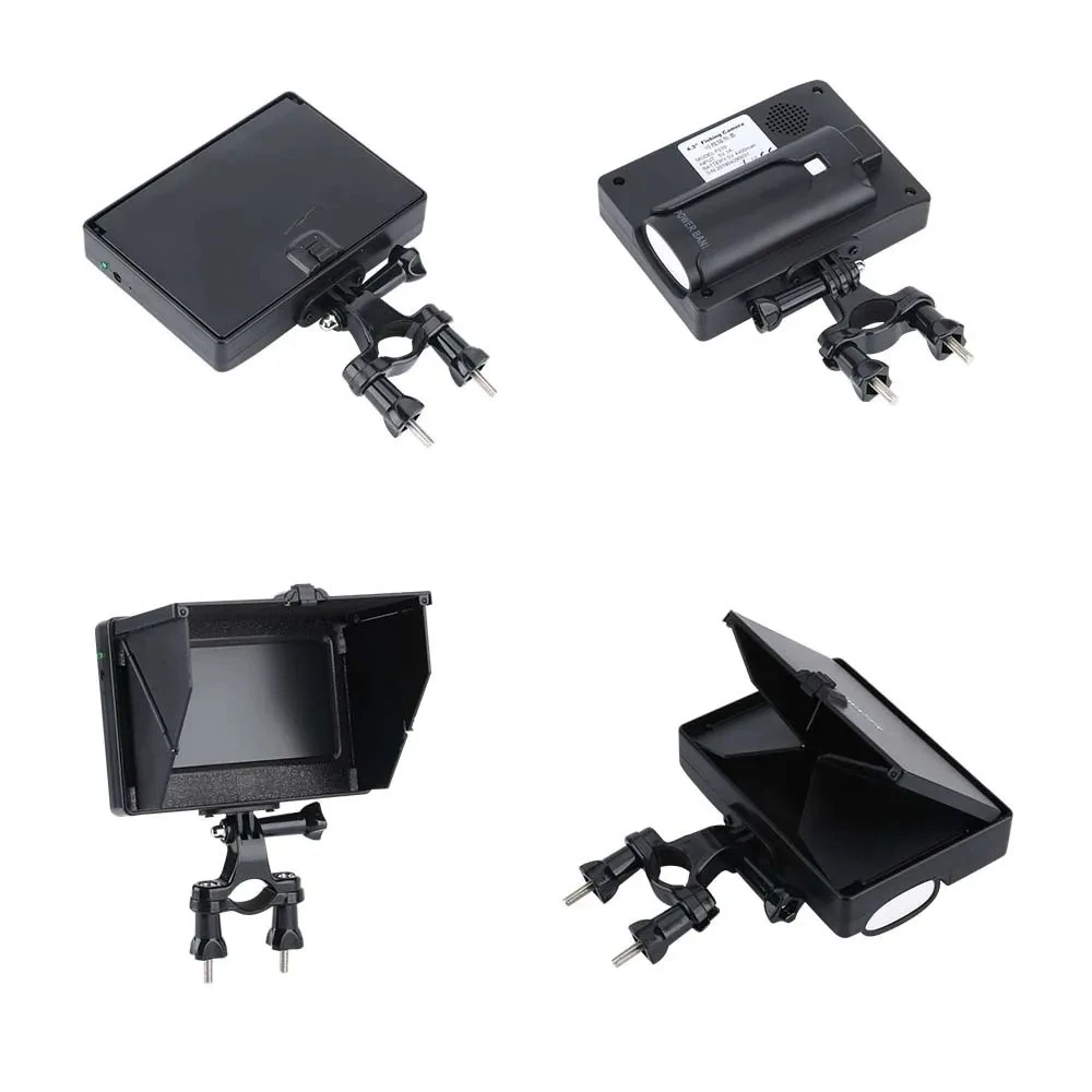 Underwater visual anchor fish finder underwater visual fishing 4.3 inch metal sea boat