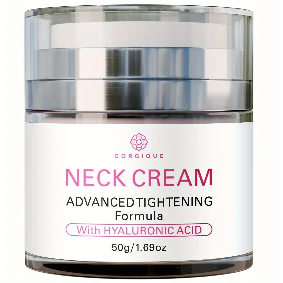 Neck Cream with Hyaluronic Acid Advanced Tightening Cream To Reduce Chin Chest Area Neck Lines for Youthful Skin