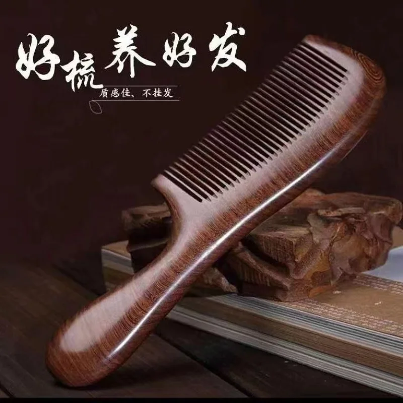 

Sandalwood Natural Comb for Women Genuine Sandalwood Anti-Static Long Hair Anti-Hair Loss Massage Home Use Anti-Hair Loss