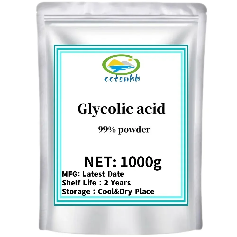 99% Glycolic Acid Powder เครื่องสําอางผิวขาว