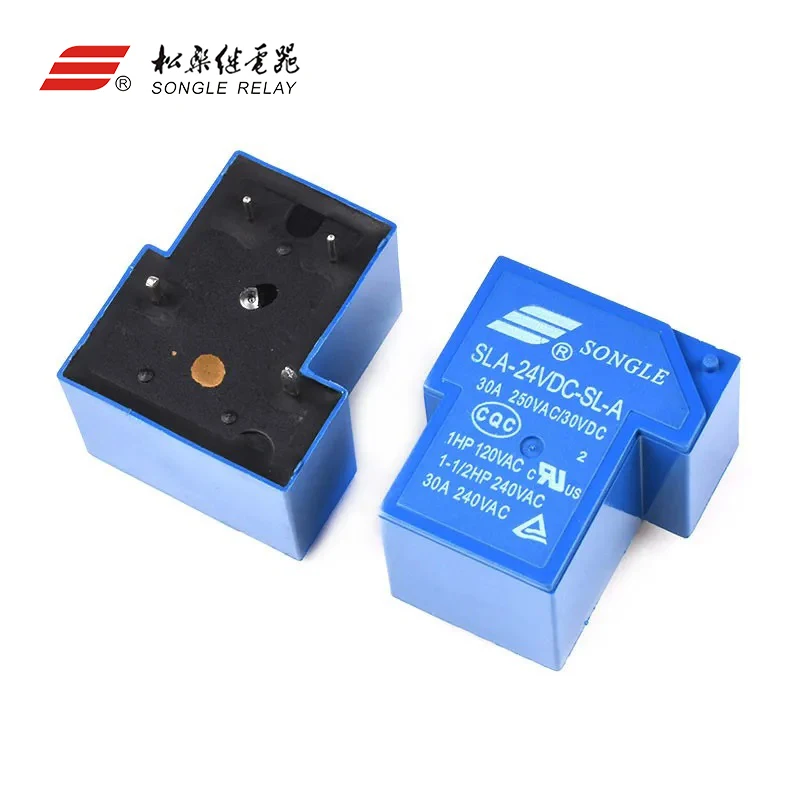 1Pcs Power Relay SLA-05VDC-SL-A SLA-12VDC-SL-A SLA-24VDC-SL-A -C T90 30A 4/5/6PIN 5V 12V 24V 48V Time Relay
