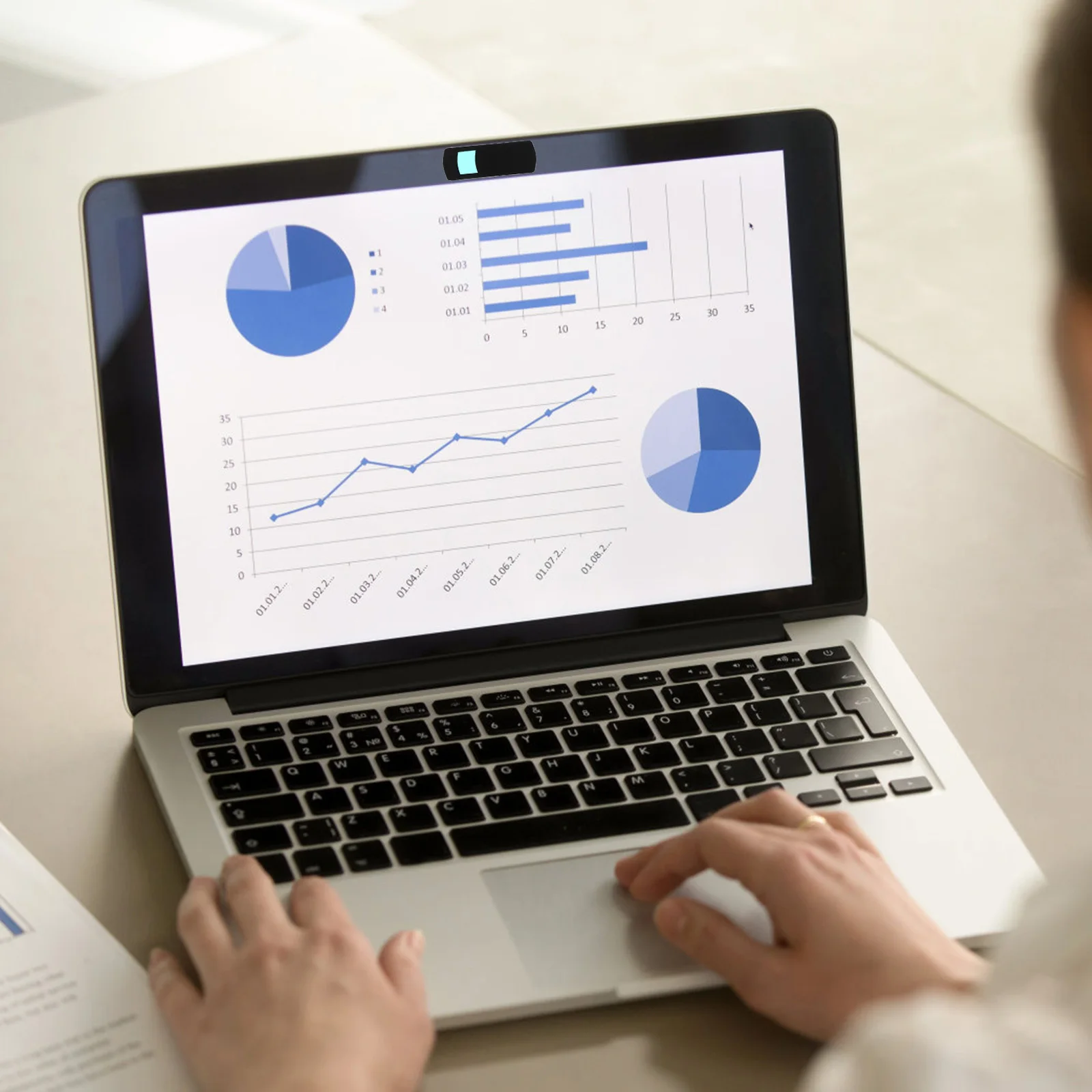 

2pcs Webcam Cover Camera Protective Covers For Laptop Phone Tablet Privacy Security Slide For Notebook Computer Mobile Device