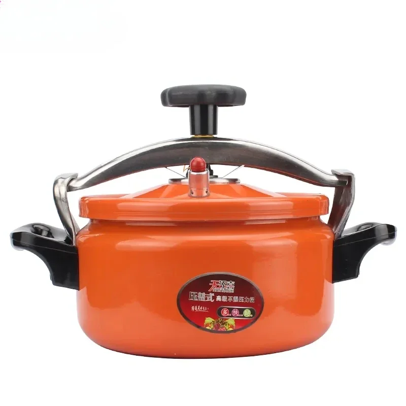 

Explosion-proof Small Pressure Cooker Household Aluminum Pressure Cooker Black Open Flame Gas Autoclave Tiger Rice Cooker Pressu
