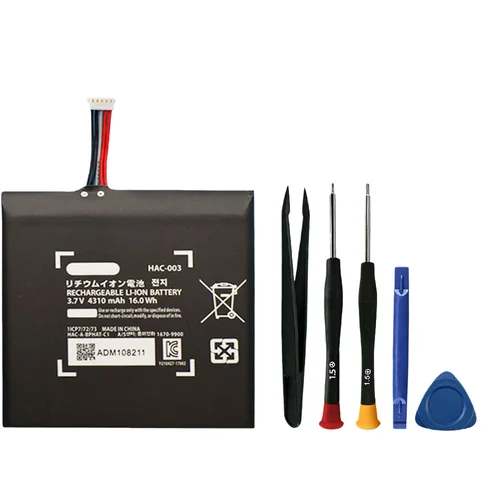 Imagen 2 del producto Batería de Repuesto HAC-003 de 4310mAh, Pieza de Reparación de 3.7V HAC003 HAC-001 para Consola de Juegos Nintendo Switch