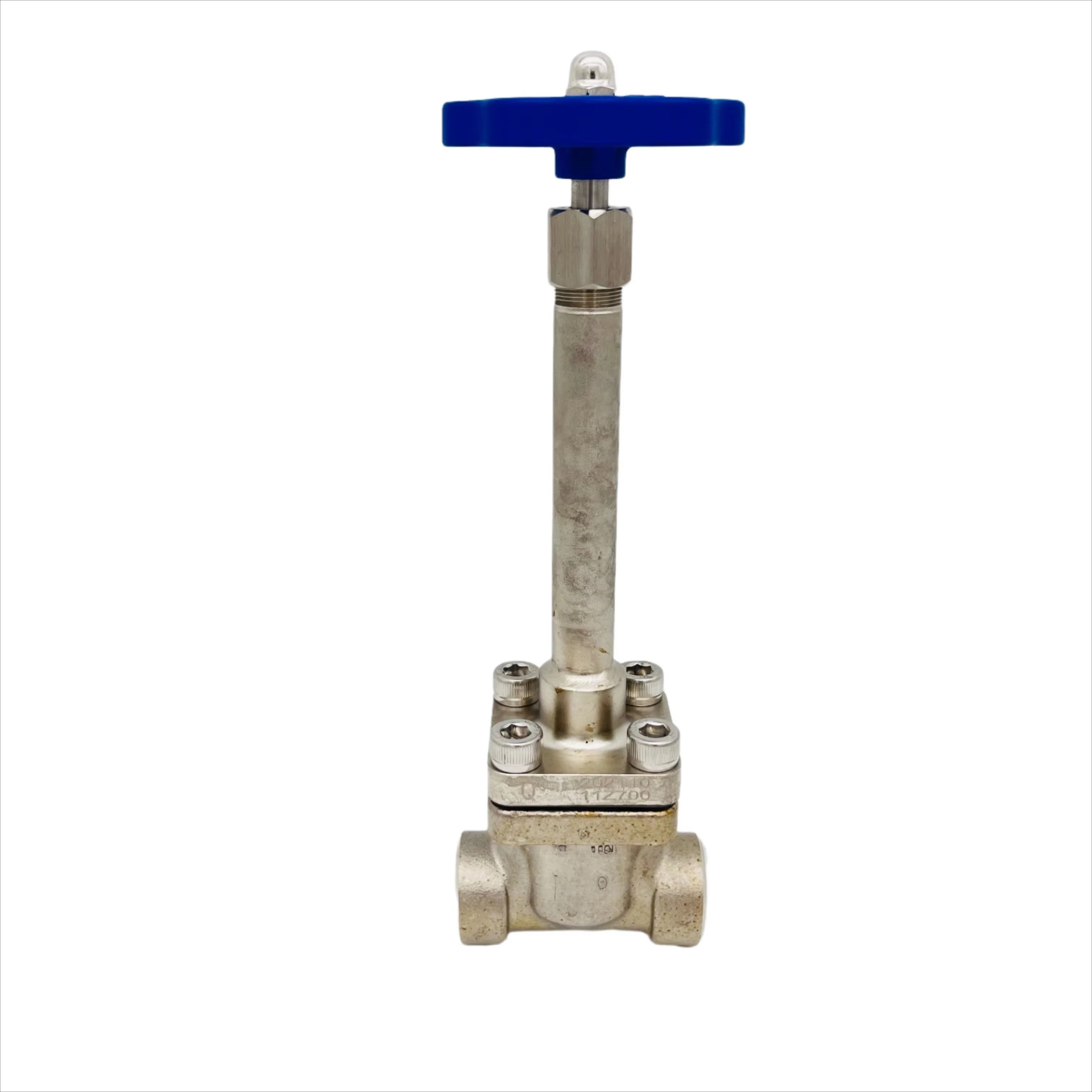 DJ-10D ~50D FEILUN Cryogenic SS304 Flange Globe Valve For Liquid Gas Vessel