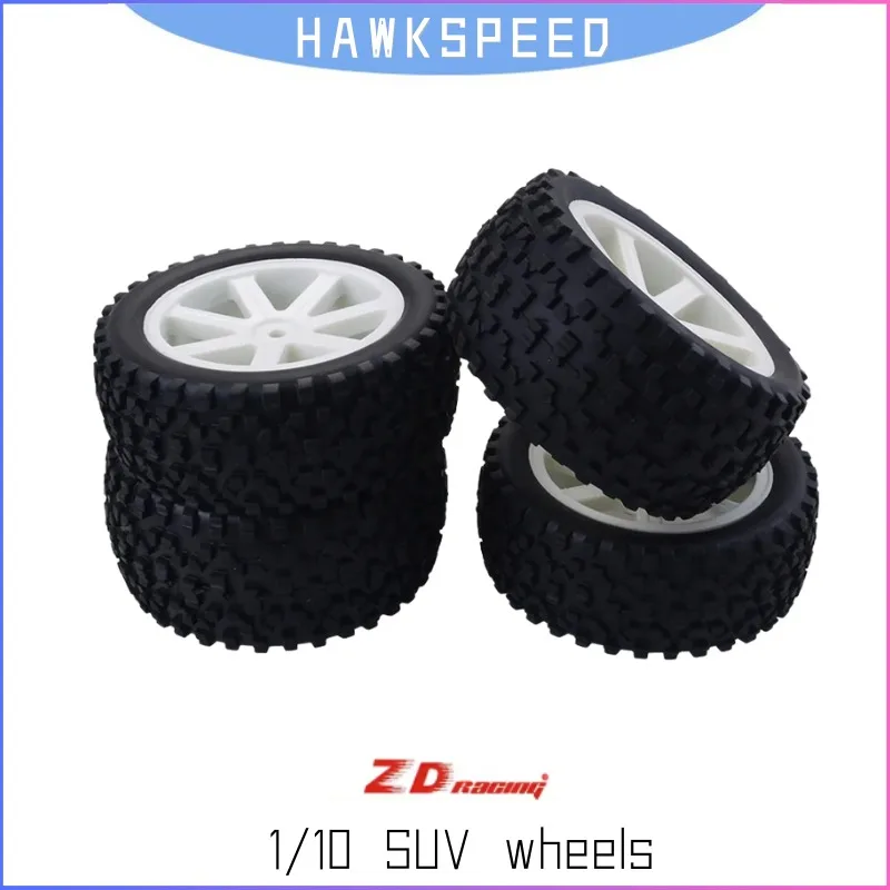 

ZD Racing 1/10 Off-Road RC Wheels (White/Black), 12mm Hex for Redcat/HSP/HPI/Hobbyking/Traxxas/Losi/VRX/LRP