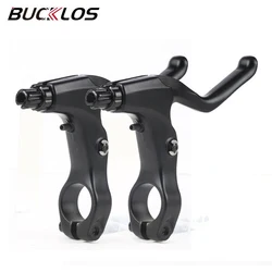BUCKLOS 1pair 22mm Bicycle Brake Handle Aluminum Alloy Mountain Bike Brake Lever Ultralight 3 Finger MTB Brakes Handlebar Part