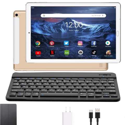 Newest 10.1 Inch X2 Phone Call 3GB RAM 32GB ROM Android 8.1 CPU A53 1.5 Ghz, Octa-core processor MTK6753 1.3GHz  SIM Card WIFI