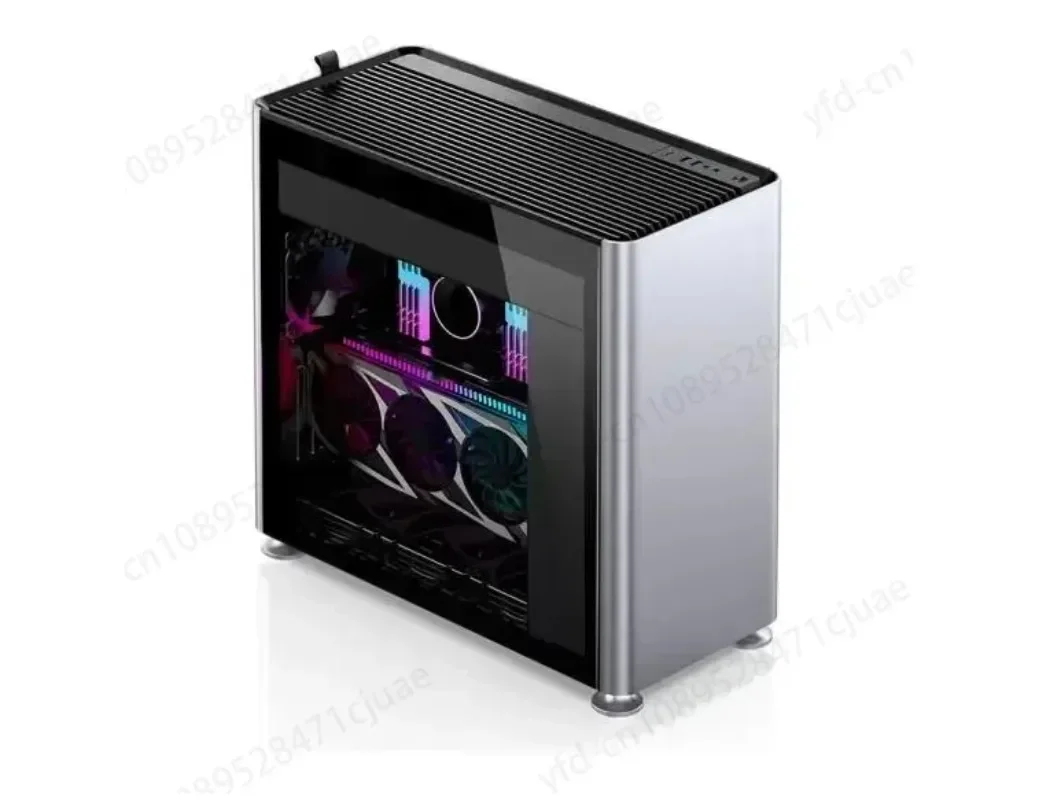 I400 All-aluminum ATX Case Supports 360 Water Cooling ITX Shell Chassis