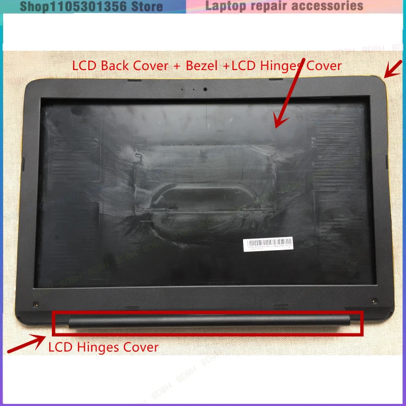 New for ASUS V555L FL5800L A555L K555L X555 VM590L LCD Back Cover+Bezel+Hinges Cover