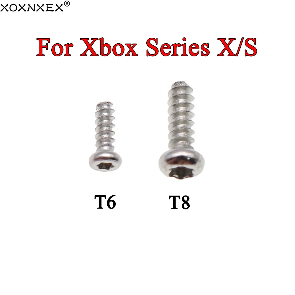 10pcs Screws Replacement For XBOX Series S/X Controller Handle Screw For XBOX Series T6 T8 Screws Torx Security Screws Set