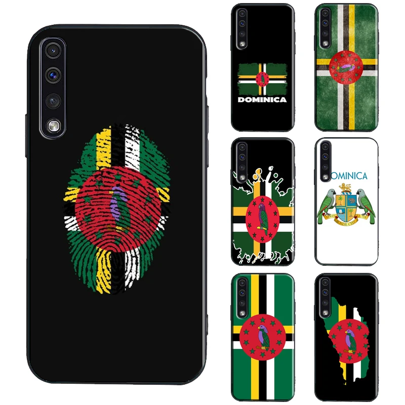 Dominica Flag Case For Samsung A51 A71 A11 A31 A41 A01 A02S A40 A50 A70 A21S A20e A12 A32 A52 A72 Cover