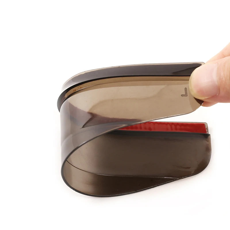 التفاصيل الخارجية 4 قطعة نافذة السيارة الجانبية قناع الحرس تنفيس المظلة المأوى المطر الحرس لهوندا CRV 2017 2018 2019 اكسسوارات السيارات #6