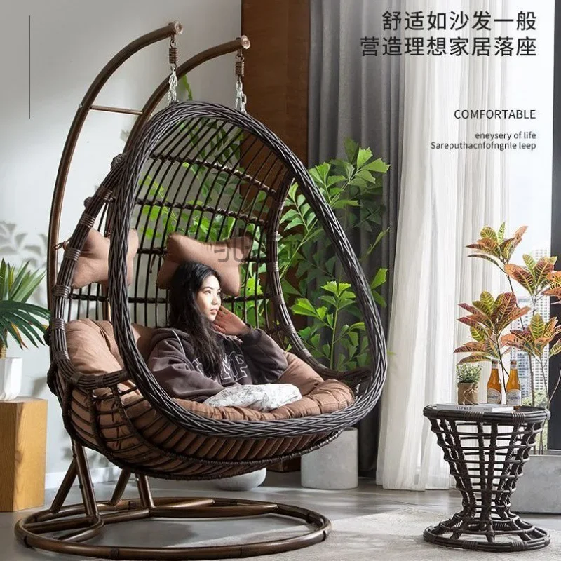 

Hanging Basket Indoor Swing Balcony Double Rattan Chair Rocking Chairs Hanging Chair Outdoor CourtyardBalcony Crane