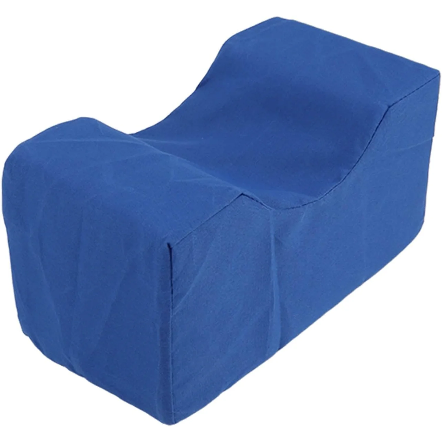 Knee , Sponge Leg Positioner   Bed  Back  with Detachable Washable Cover for Hip Pain  Back Pain Relief (Blue)