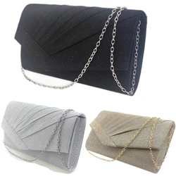 Lady Evening bag Hand bag flash contracted bag in Europe and the party bag Purse