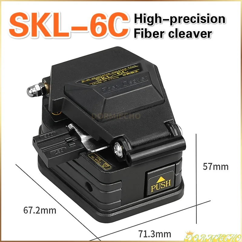 SKL-6C волоконно-оптический Нож Для высокоточной резки кабеля FTTT инструменты для резки волоконно-оптических ножей режущие волоконно-оптические ножи с 16 поверхностными лезвиями