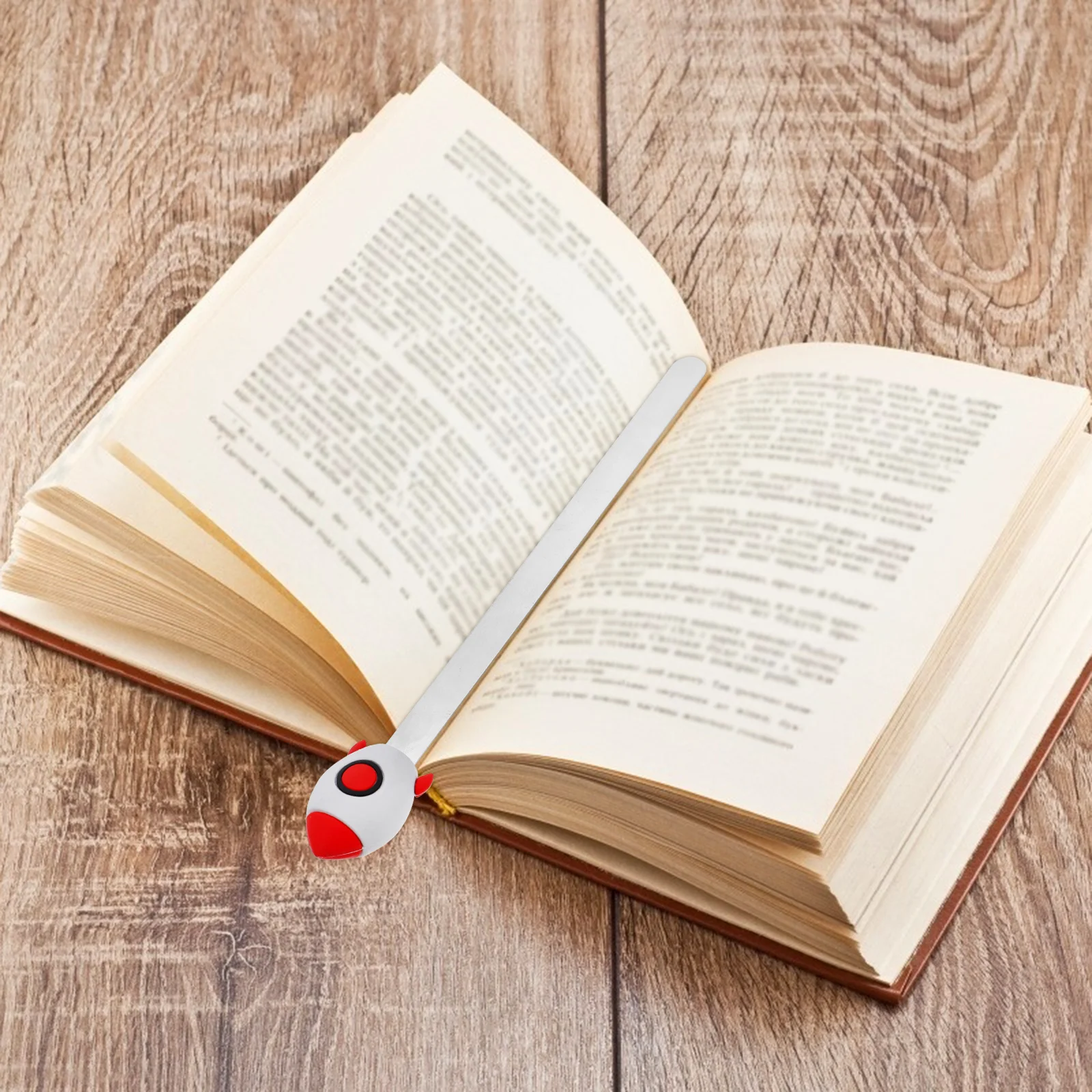 

2Pcs Chic Astronaut Rockets Bookmarks Page Marker Stationery Bookmark for Students Gift Astronaut Bookmark