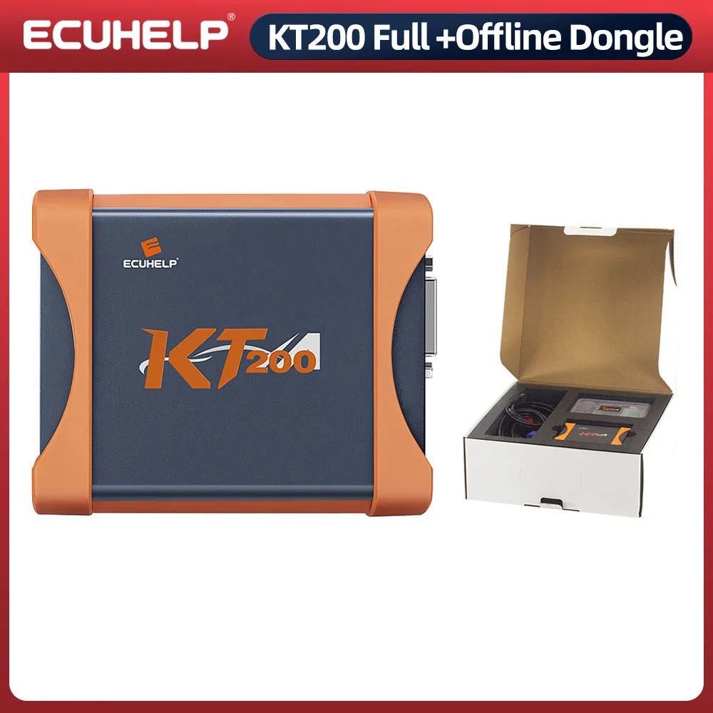 ECUHELP KT200 Full Version with Offline Workstation for Car Truck Motorbike Tractor Boat Support OBD / Bench / BOOT / JTAG / BDM