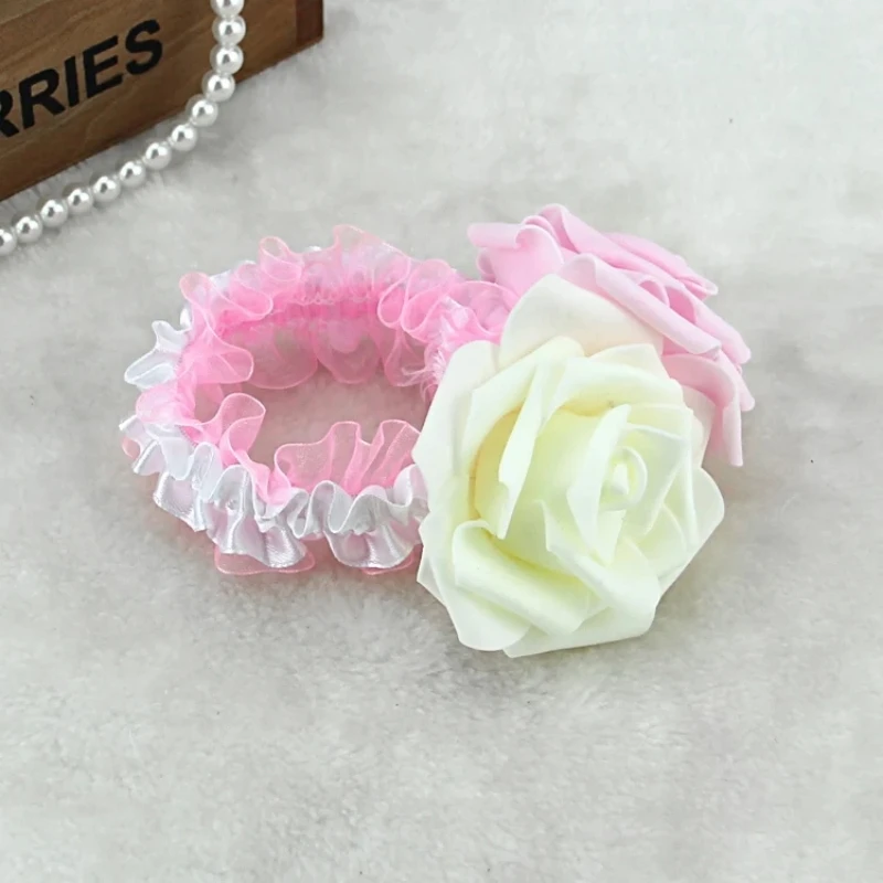 4cm Wide Fine Snow Gauze Mesh Stretch Lace Ribbon DIY Hair Bundle Hat Wallet Decorative Toy Doll Pet Clothing Creation Sewing