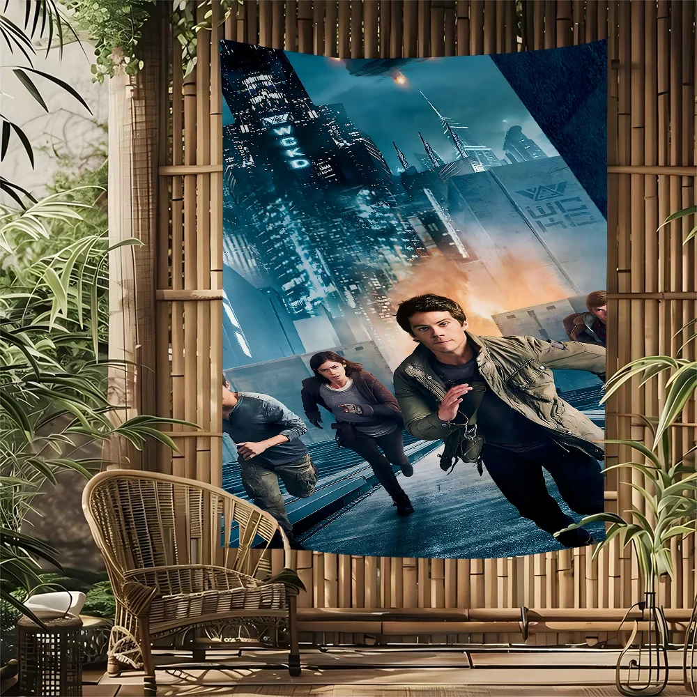 

The Maze Runner Chart Tapestry Bohemian Wall Tapestries Mandala Wall Art Decor