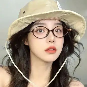 橢圓形防藍光眼鏡 女士透明防輻射濾光眼鏡 防輻射眼鏡 6 最佳銷售 miu miu 太陽眼鏡盒 - №5