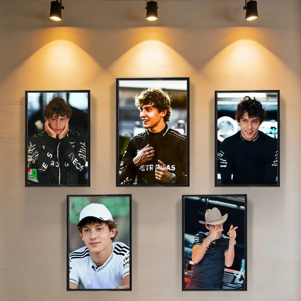 

cool A-Andrea K-Kimi Antonelli Wall Art Anime Canvas Painting Poster For Living Room Decoration Picture Home Decor