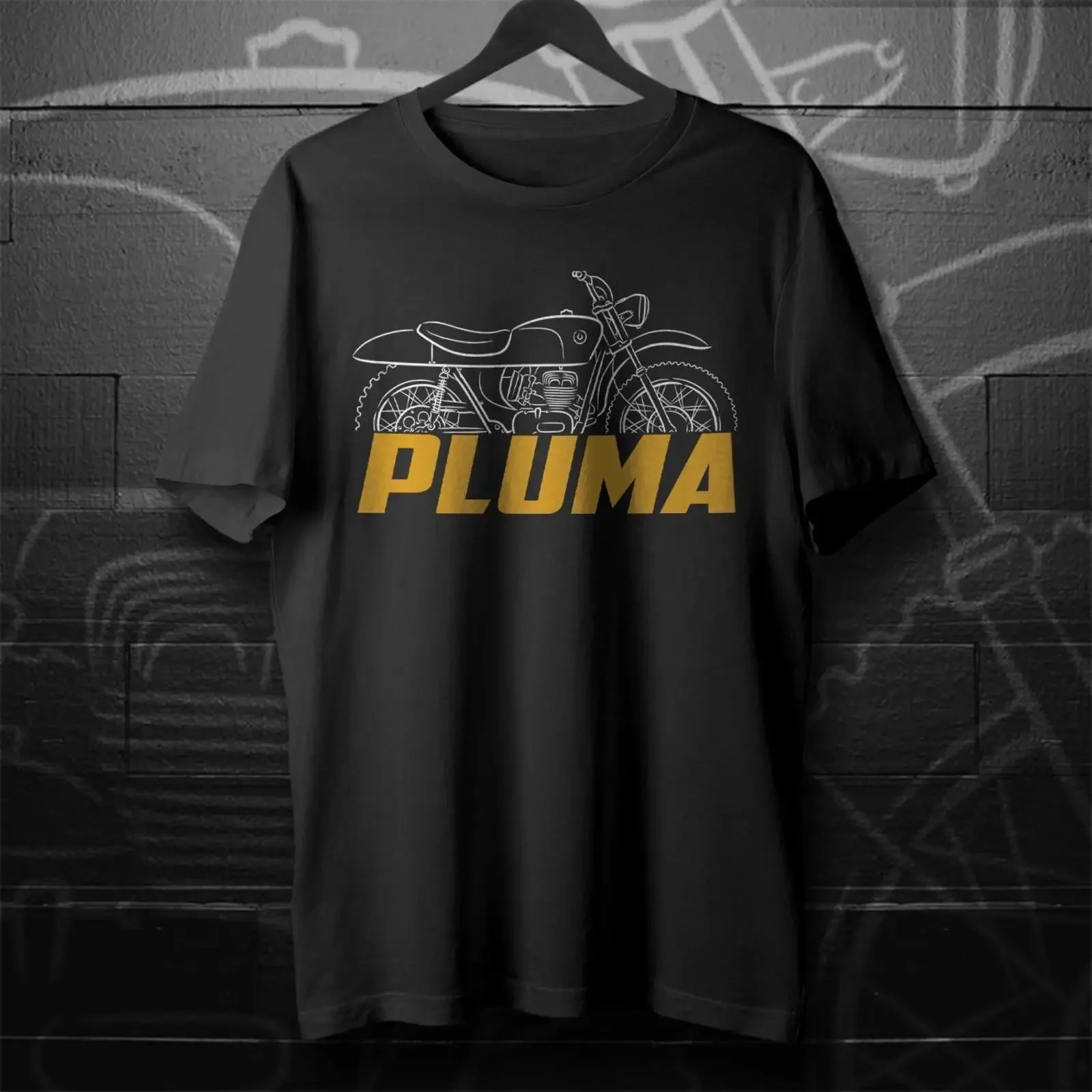 Camiseta gráfica vintage lavada y cómoda para uso diario de la marca OSSA Plonker 230 250 350 1967 1977 para fans de motocicletas