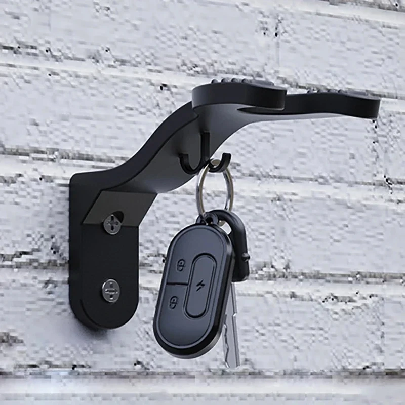 2Pcs Multipurpose Hook Hanger Motorcycle Helmet Hook Racks Wall Mount Hooks Home Luggage Jacket Holders Kitchen Cabinet Shelf